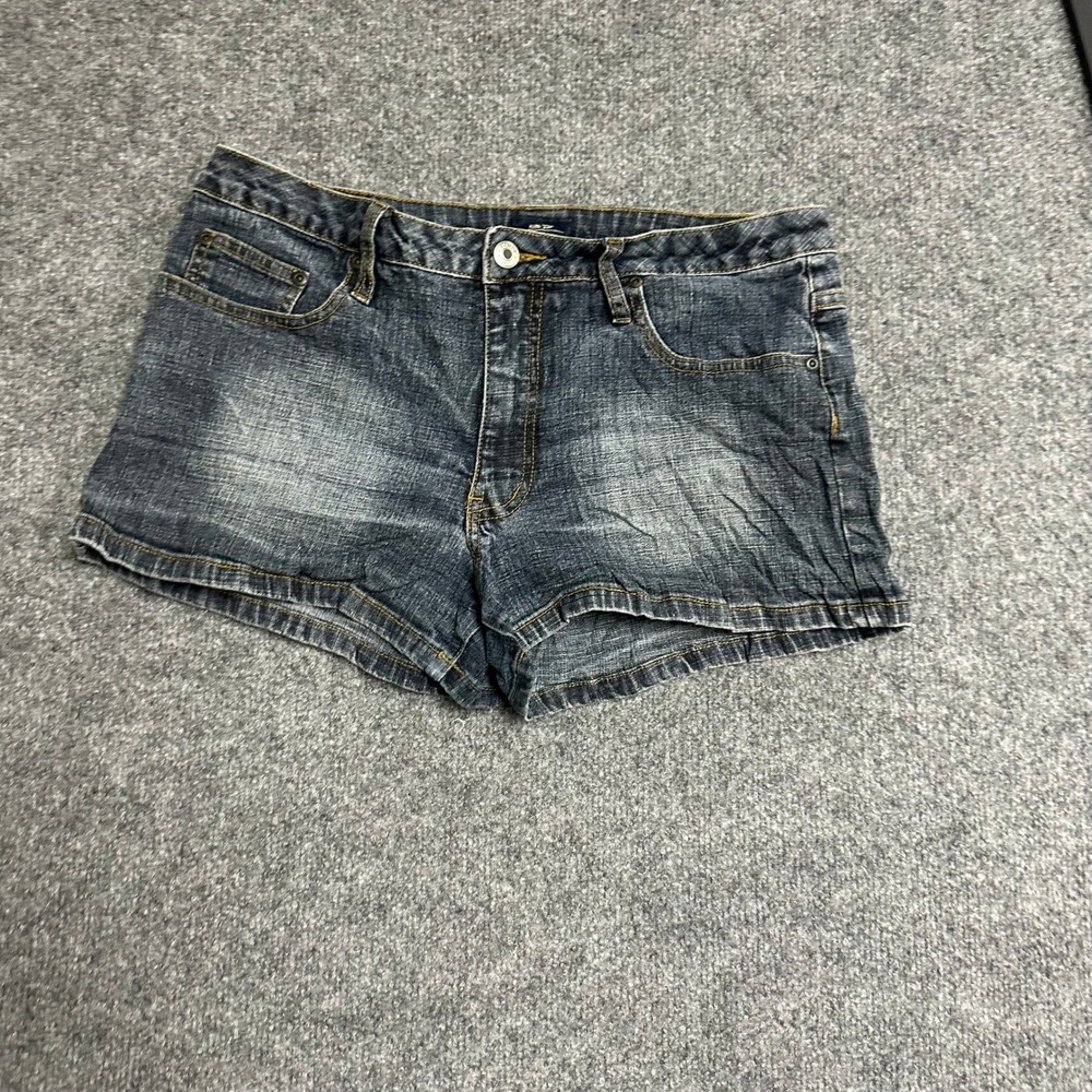 Bailey's Point Shorts Womens Size 9/10 Blue Dark Wash Denim Stretch Casual Mini